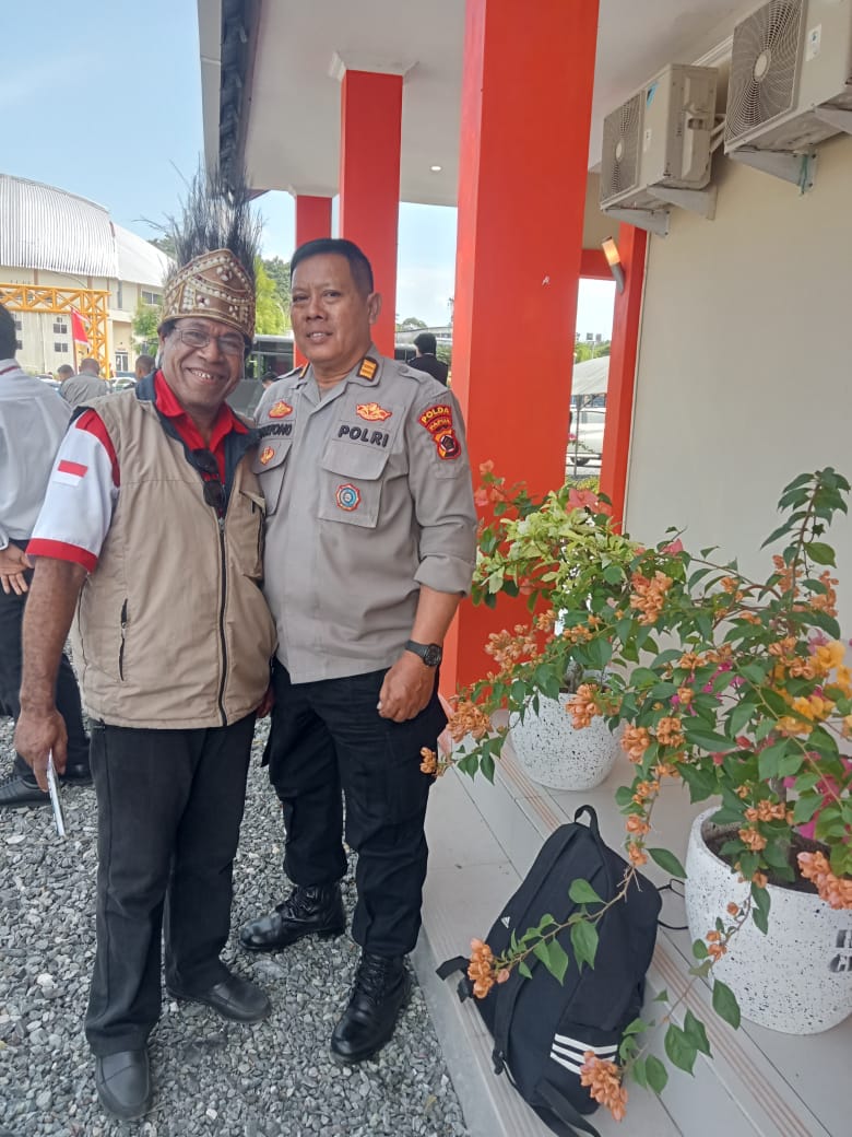 Dari Polda Papua, Pdt. Eli Mandibondibo Sampaikan Apresiasi atas Dedikasi Polri di Usia Bhayangkara ke-80